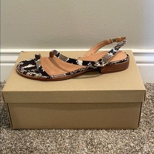 Madewell Asymmetrical Sandals (leather)